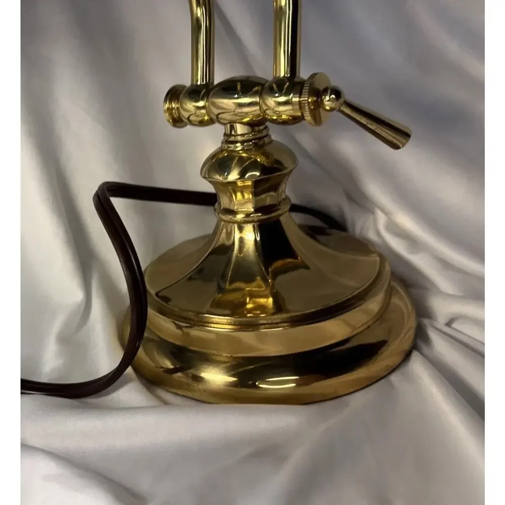 House Of Troy Brass Piano Desk Lamp